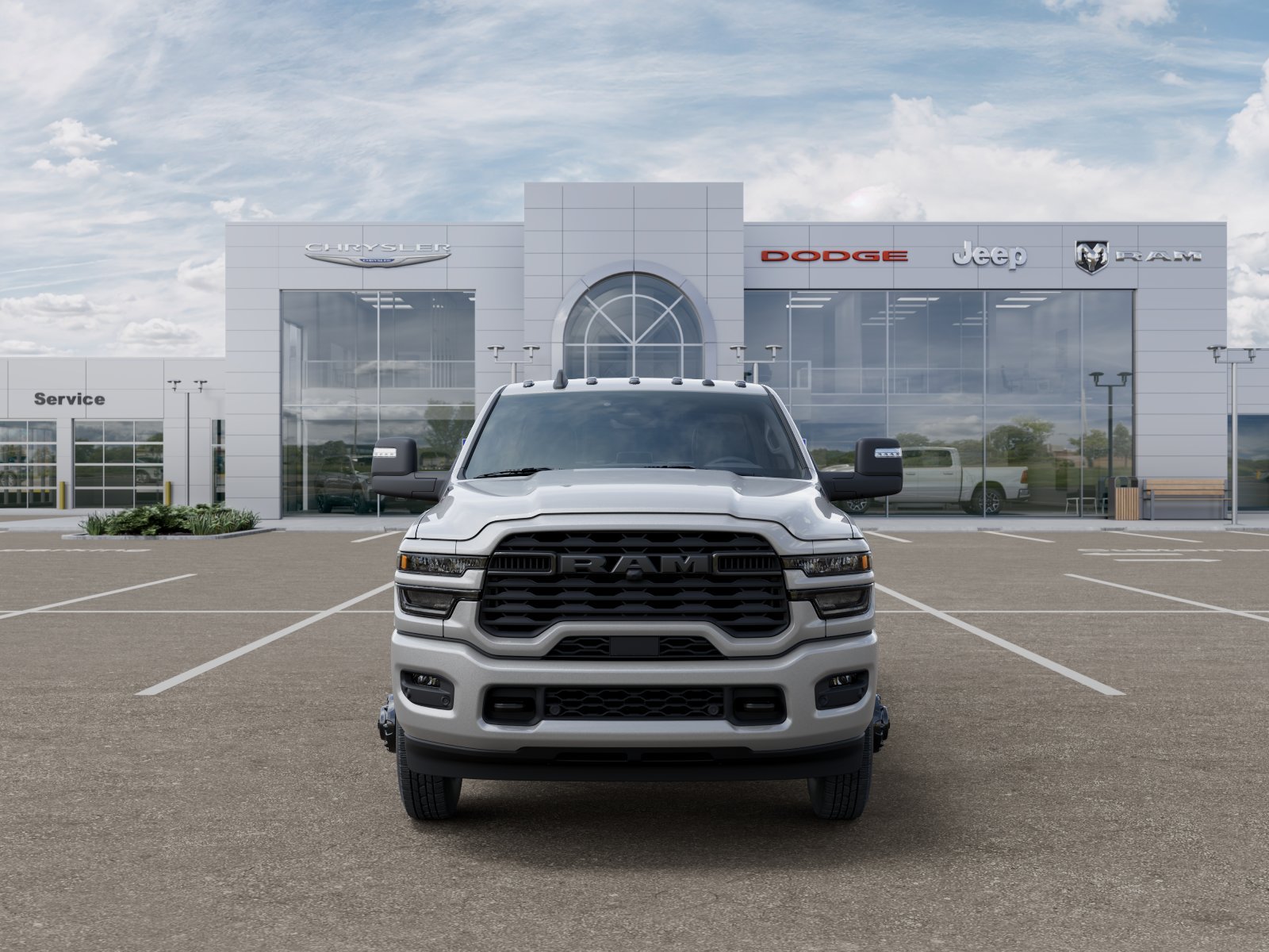 New 2026 Silver-Zynith Exterior Paint RAM Big Horn image 32