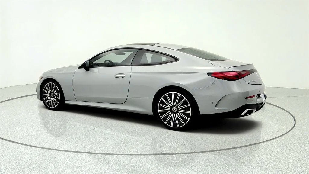 Used 2026 MANUFAKTUR Alpine Grey Metallic Mercedes-Benz CLE 300 4MATIC Coupe w/ AMG® Line & Night Pkgs & 20