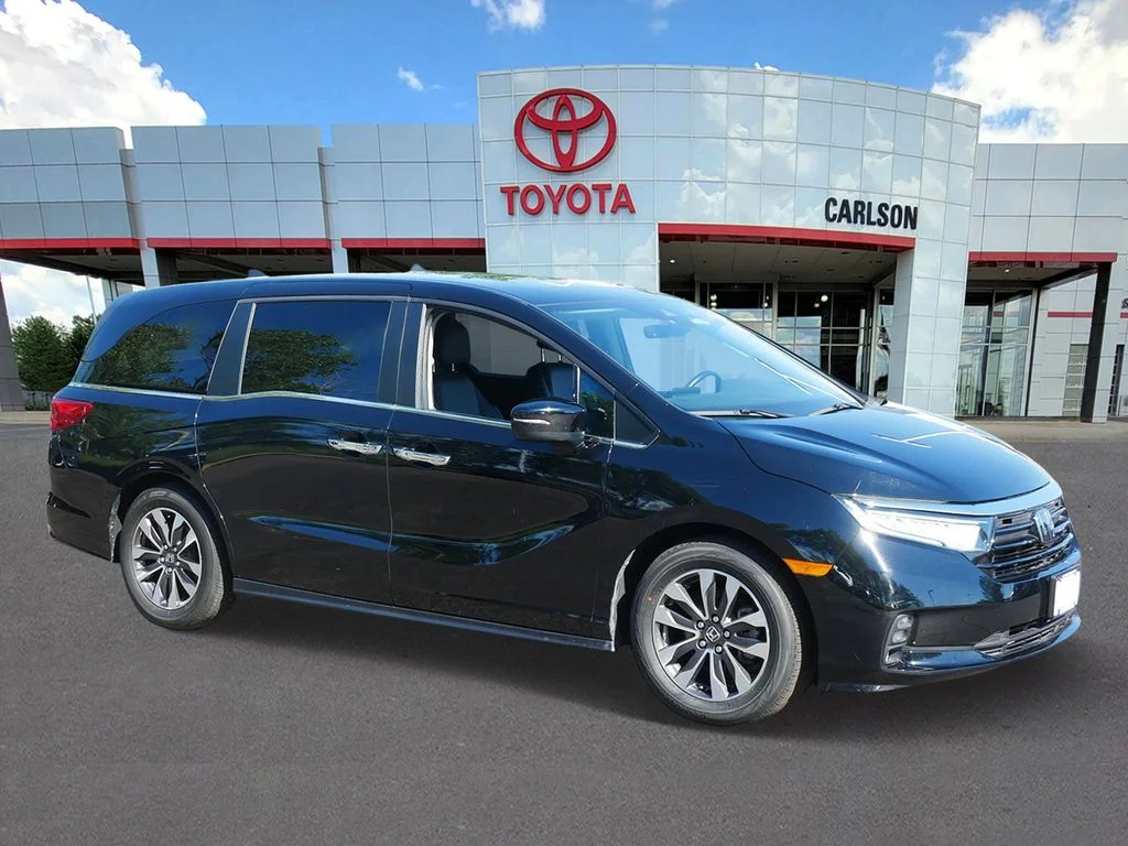 Used 2023 Honda Odyssey EX-L with VIN 5FNRL6H65PB080319 for sale in Minneapolis, Minnesota