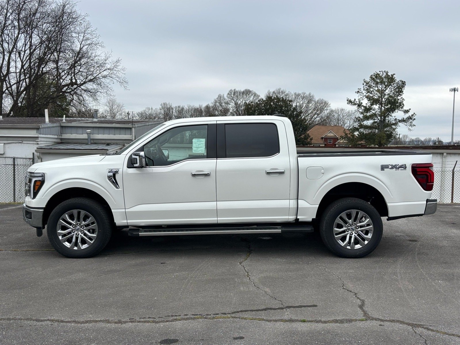 New 2026 Star White Metallic Tri-Coat Ford Lariat® image 4