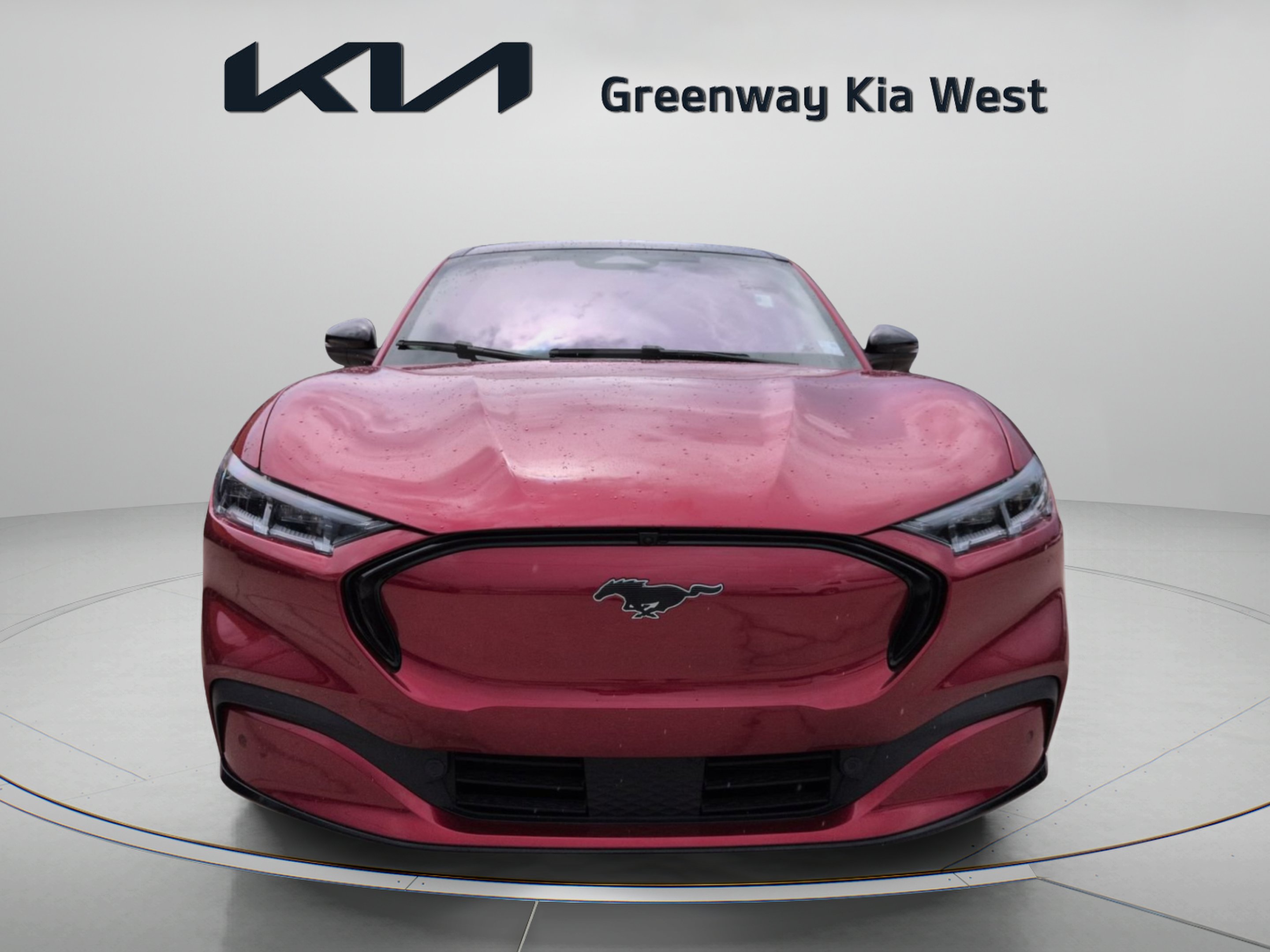 Used 2022 Red Metallic Ford Premium image 3