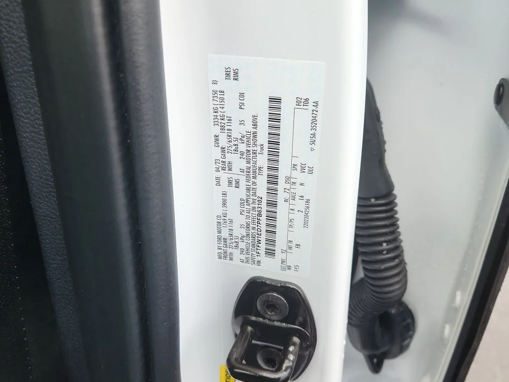 Used 2023 White Ford XLT image 21