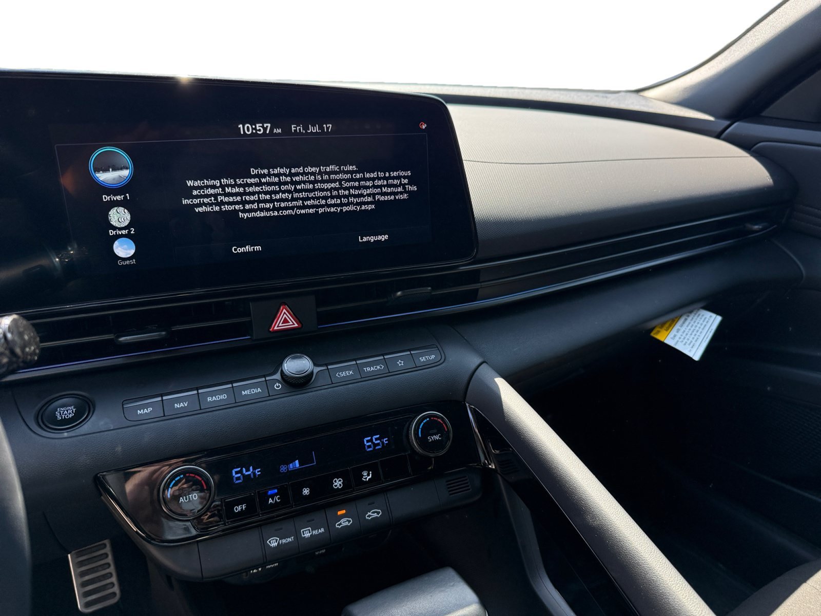 Certified Used 2025 Ultimate Red Hyundai SEL Sport image 12
