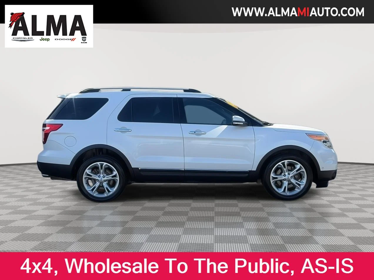 Used 2015 Ford Explorer Limited with VIN 1FM5K8F8XFGA22482 for sale in St. Louis, MI