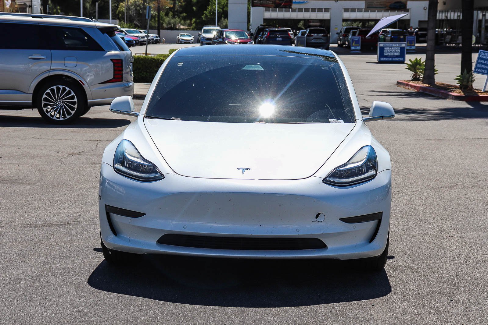 Used 2019 Tesla Model 3 Base with VIN 5YJ3E1EA5KF428852 for sale in West Covina, CA