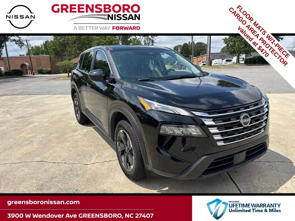 Used 2025 Black Nissan SV image 1