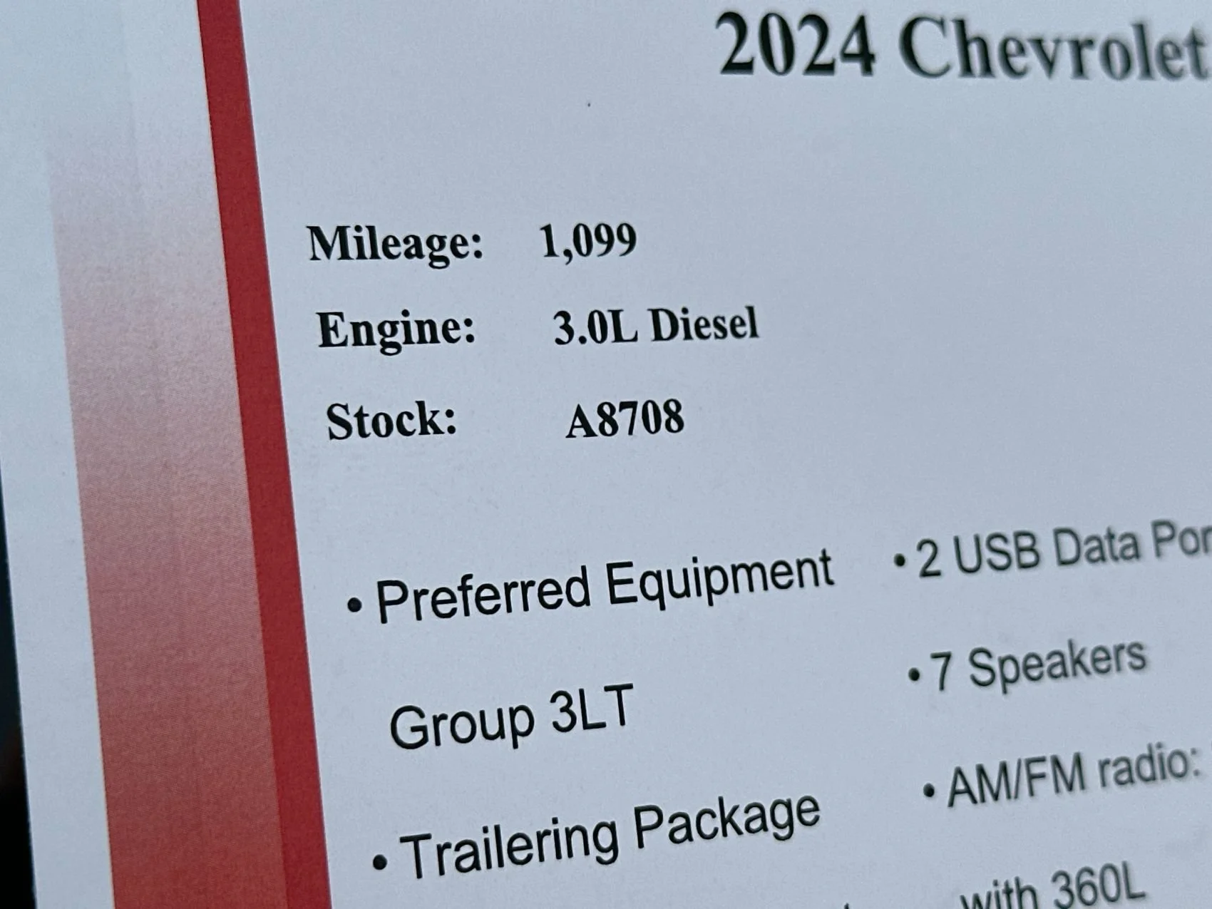 Used 2024 Red Hot Chevrolet ZR2 image 26