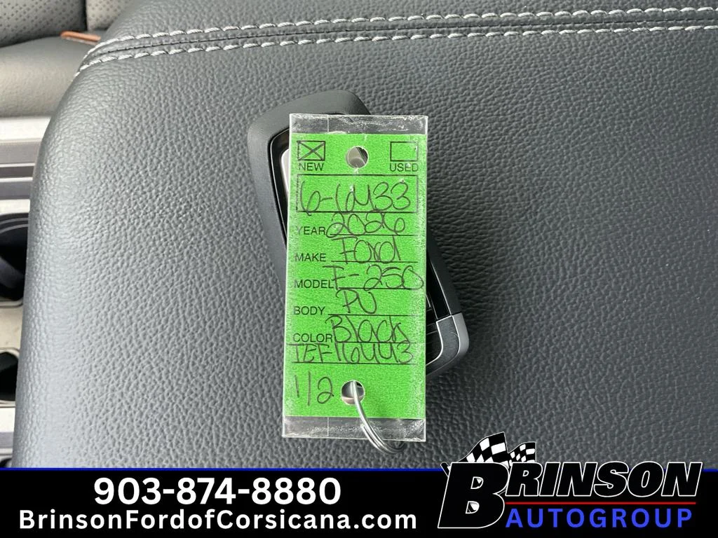 New 2026 Agate Black Metallic Ford F-250® Lariat® image 21