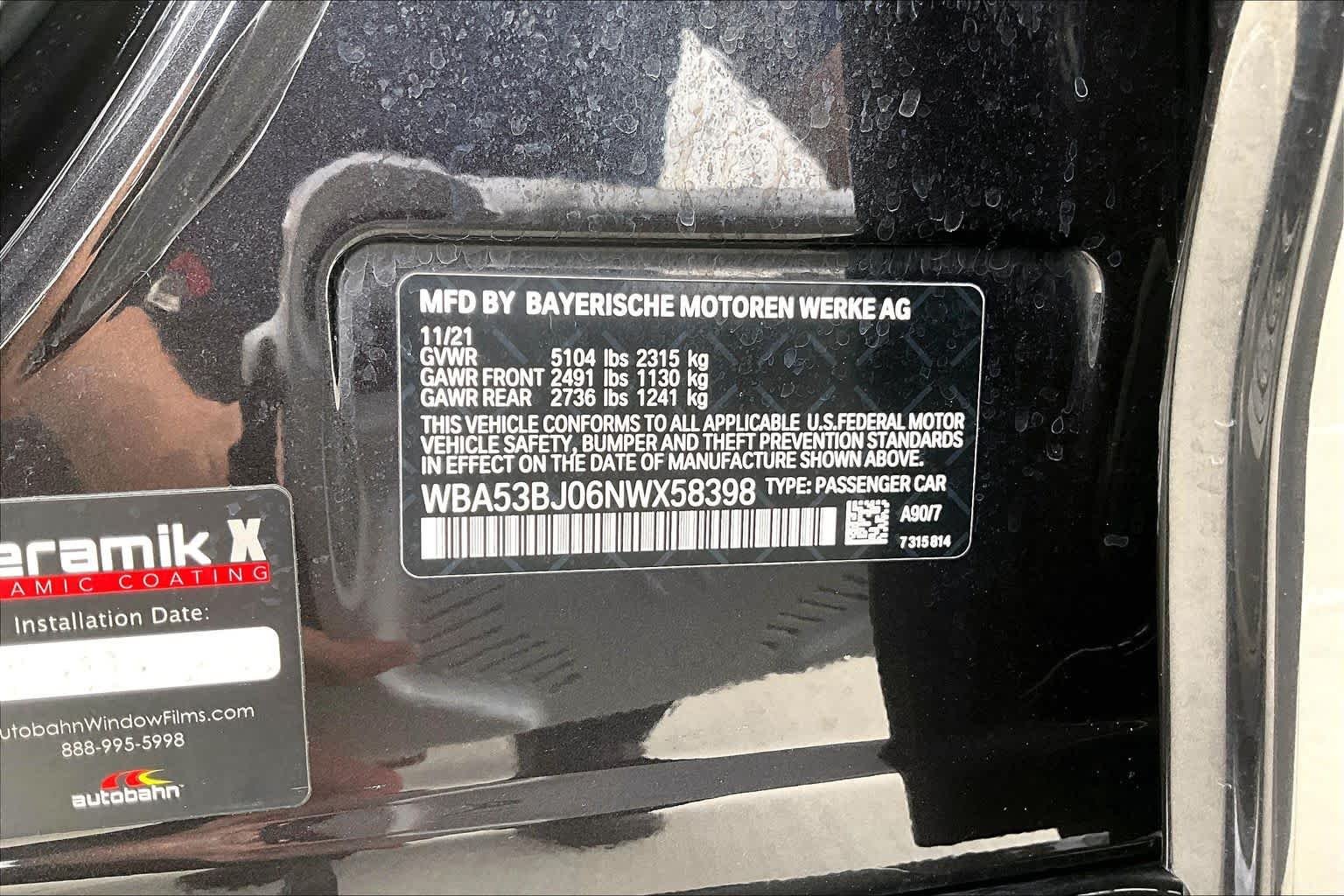 Used 2022 Dark Graphite Metallic BMW 540i image 32