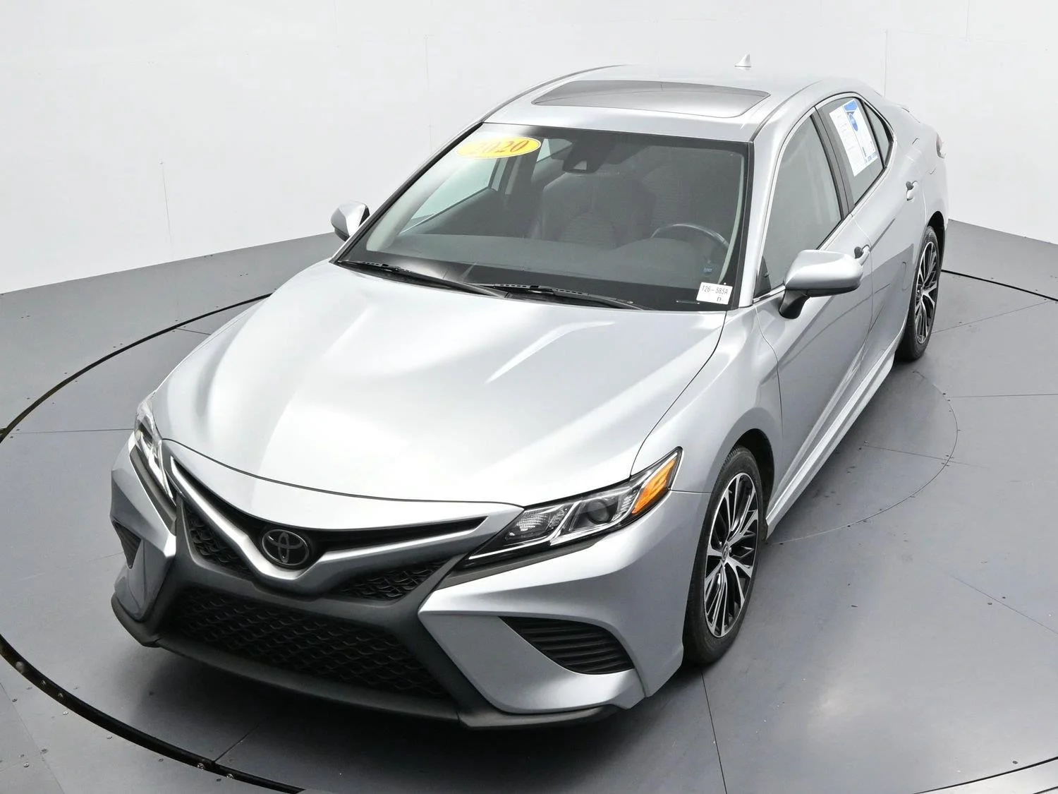 Used 2020 Celestial Silver Metallic Toyota SE image 39
