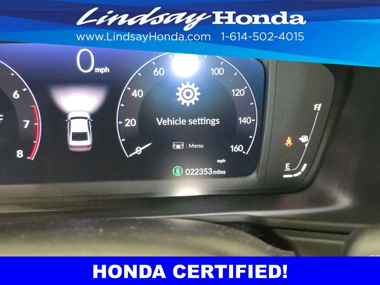 Certified Used 2023 Lunar Silver Metallic Honda LX image 38