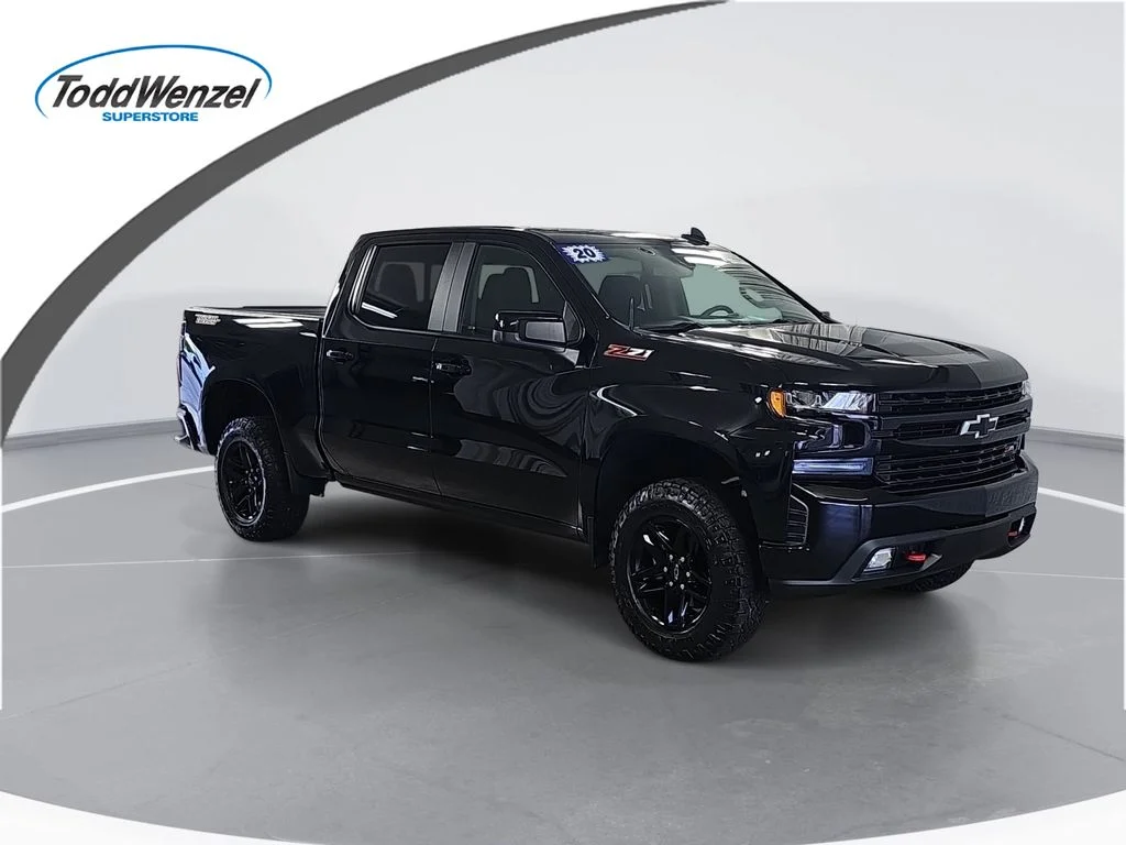 Certified Used 2020 Black Chevrolet LT Trail Boss image 1