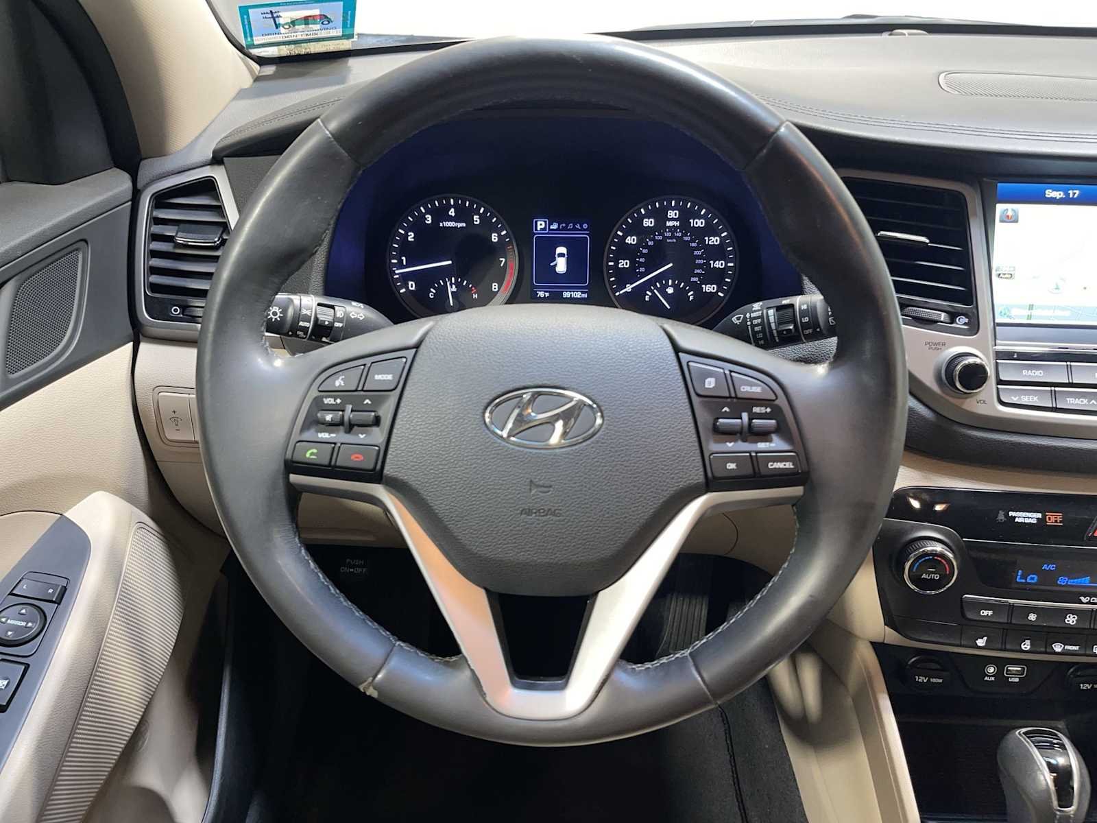 Used 2018 Dazzling White Hyundai Limited image 15