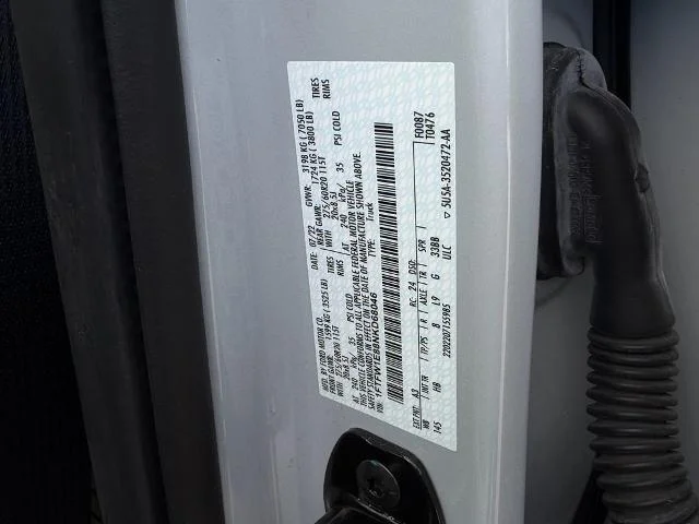 Certified Used 2022 Space White Metallic Ford Lariat image 46