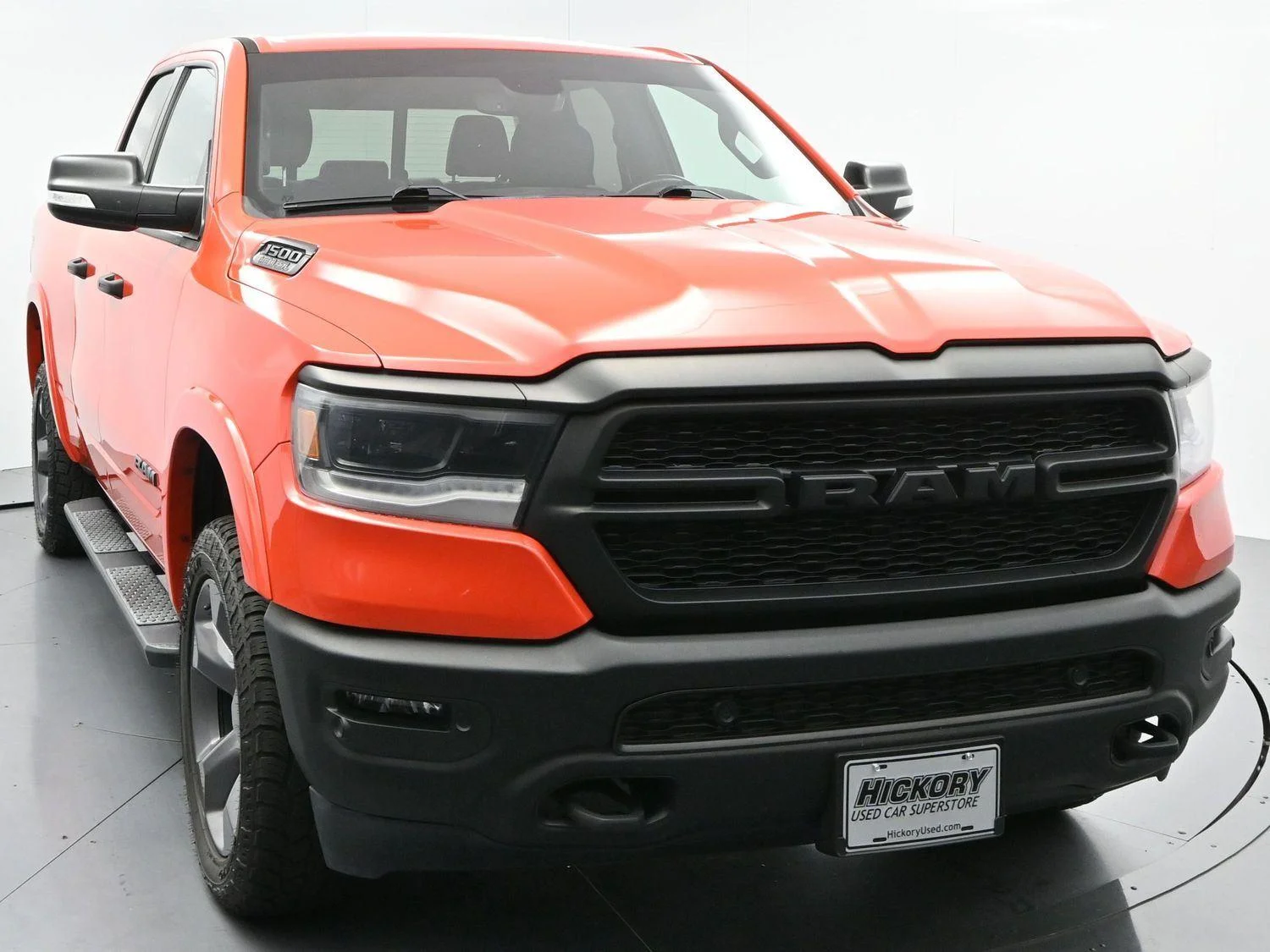 Used 2021 Spitfire Orange Clearcoat Ram Big Horn image 2