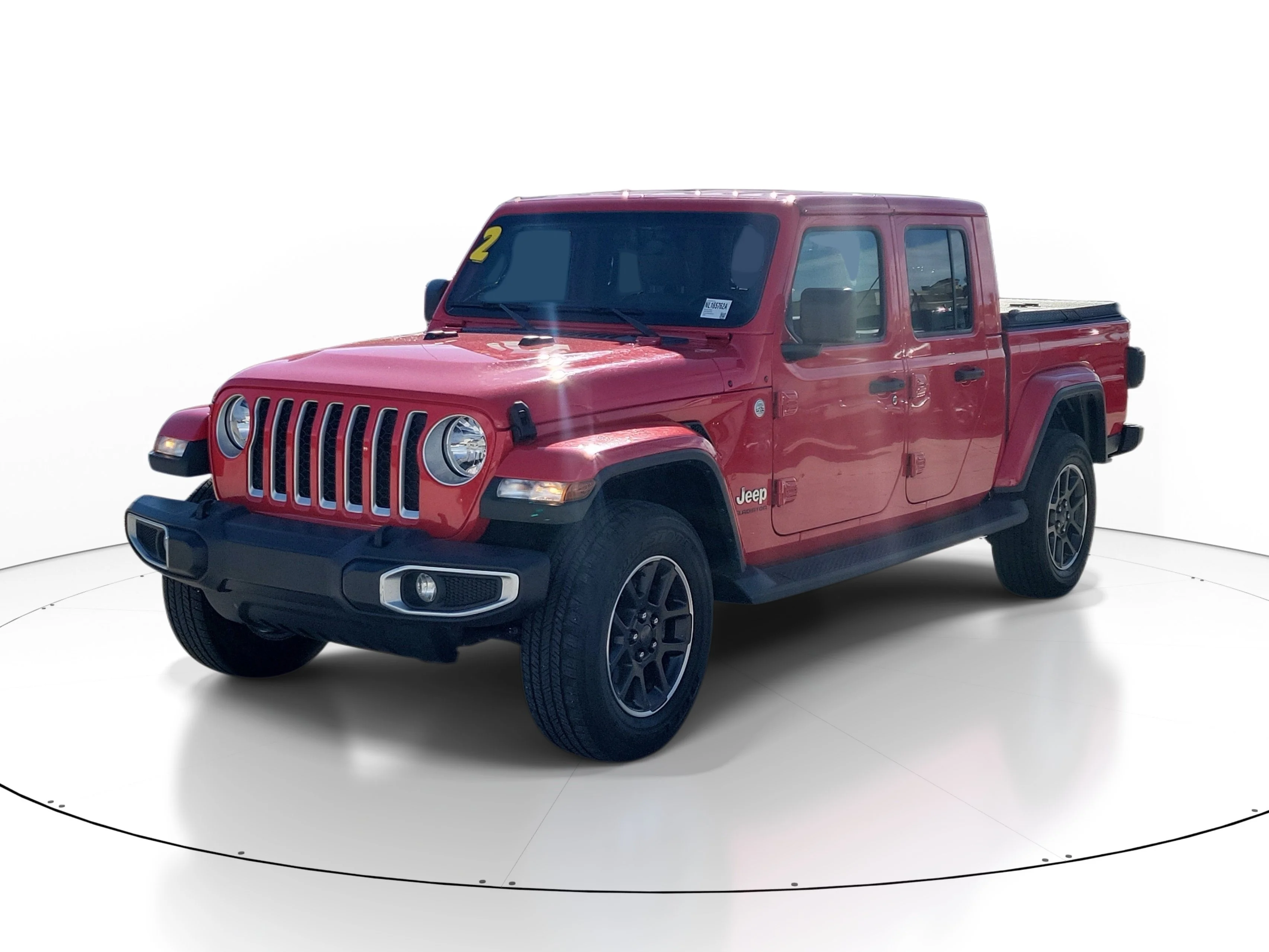 Used 2022 Firecracker Red Clearcoat Jeep Overland image 3