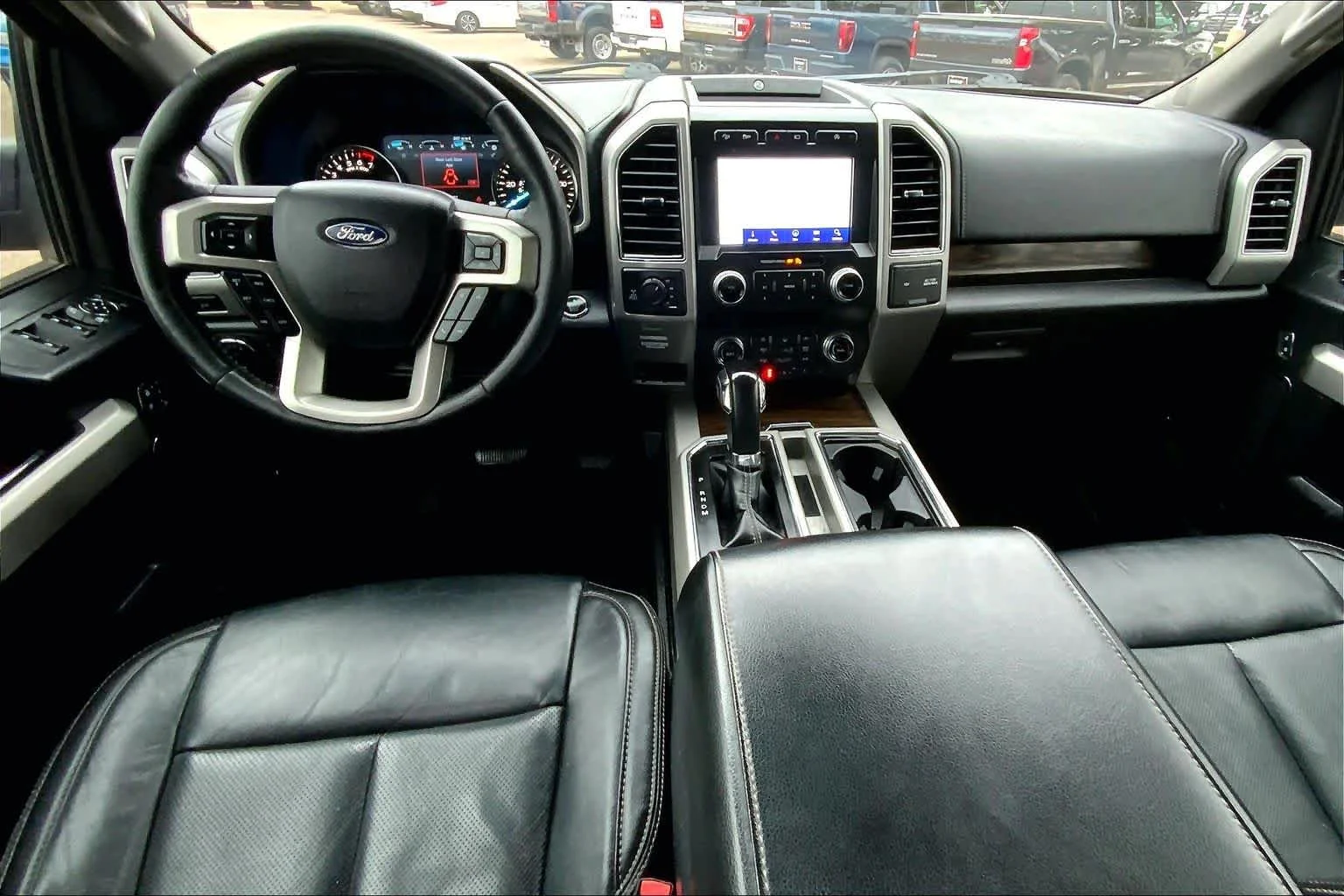 Used 2020 Rapid Red Metallic Tinted Clearcoat Ford LARIAT image 16