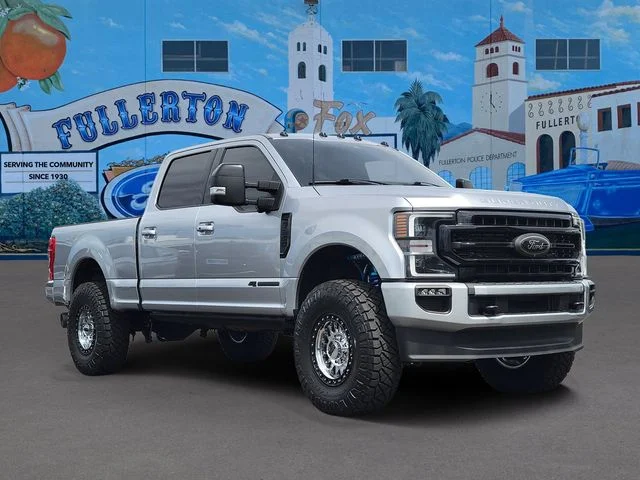 Certified Used 2022 Silver Metallic Ford Lariat image 1