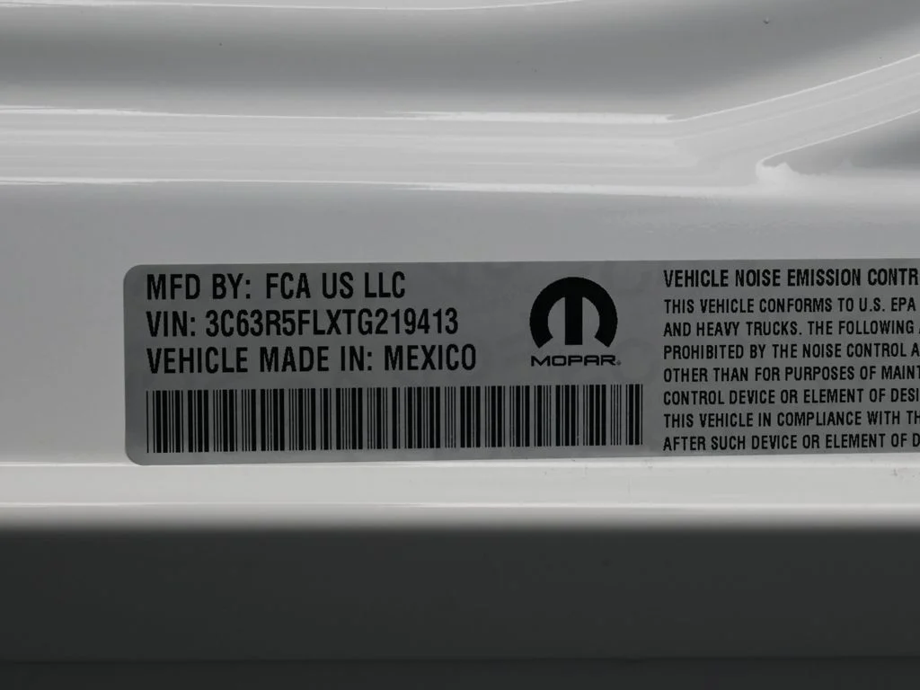 New 2026 Bright White Clear-Coat Exterior Paint RAM Laramie image 19