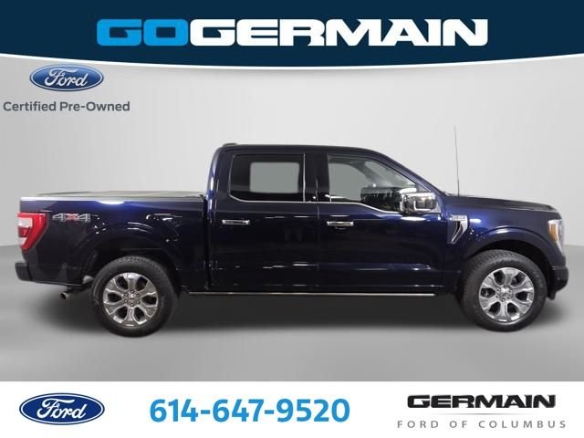 Certified Used 2023 Antimatter Blue Metallic Ford Platinum image 5