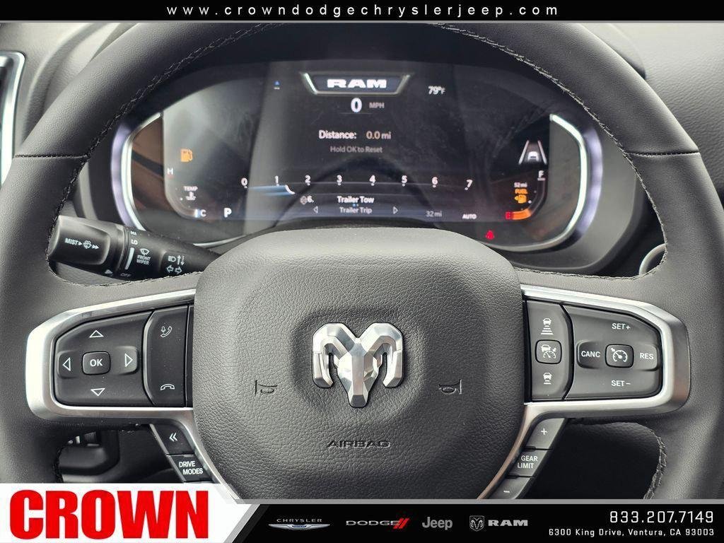 New 2026 Bright White Clear-Coat Exterior Paint RAM BIG HORN image 22