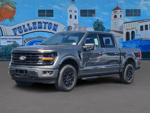 New 2026 Carbonized Gray Metallic Ford XLT image 3
