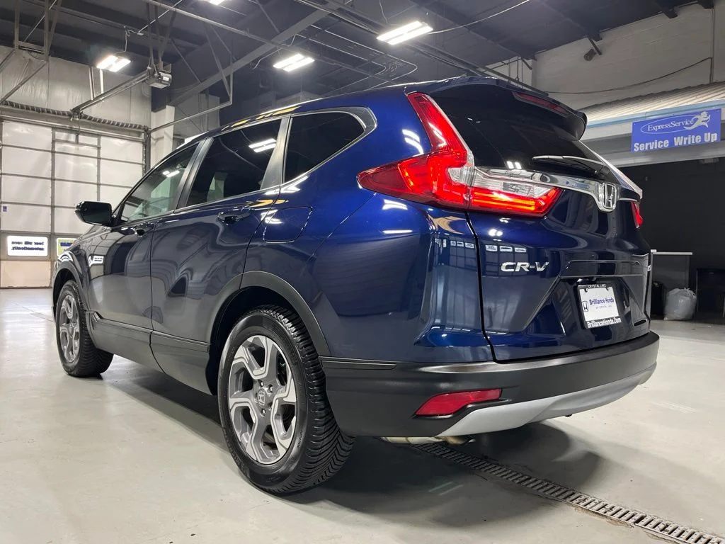 Certified Used 2019 Obsidian Blue Pearl Honda EX image 5