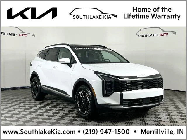 New 2026 Glacial White Pearl Kia EX image 1