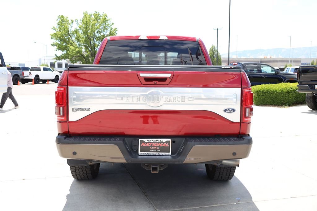 Used 2017 Ruby Red Metallic Tinted Clearcoat Ford King Ranch image 5