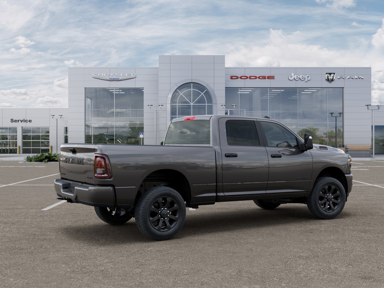 New 2026 Granite Crystal Metallic Clearcoat RAM Big Horn image 31