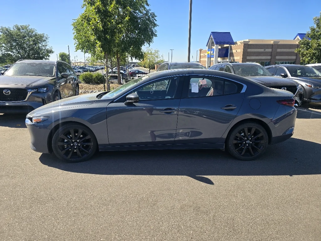Used 2025 Polymetal Gray Metallic Mazda 2.5 S Carbon Edition image 13