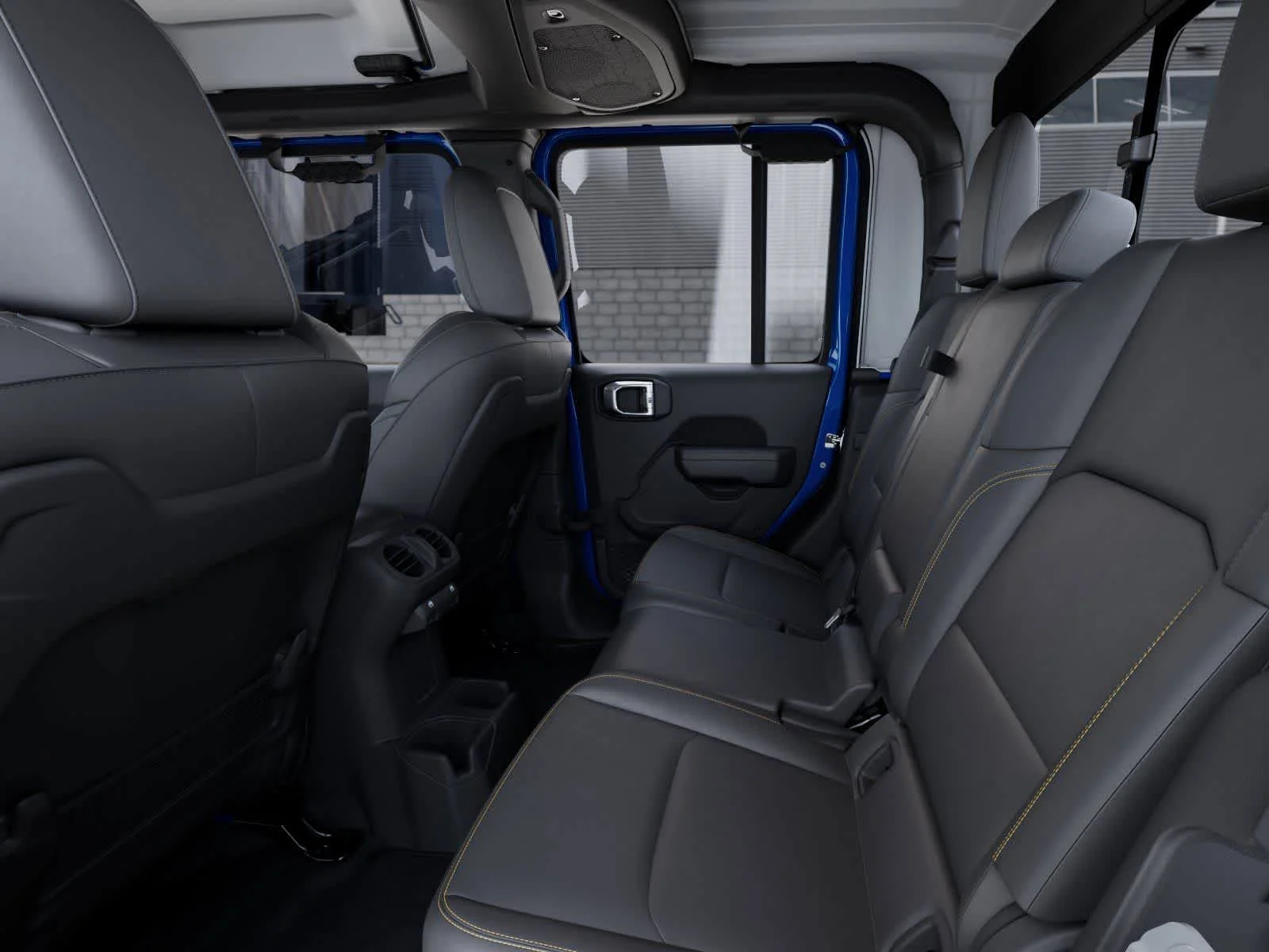 New 2026 Hydro Blue Pearl-Coat Exterior Paint Jeep Sahara image 23