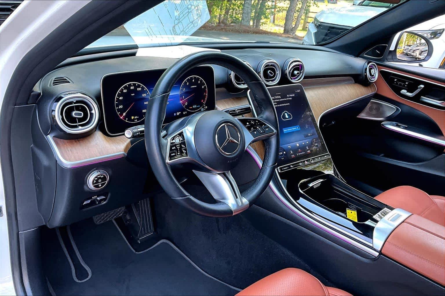 Certified Used 2022 Polar White Mercedes-Benz C 300 image 18