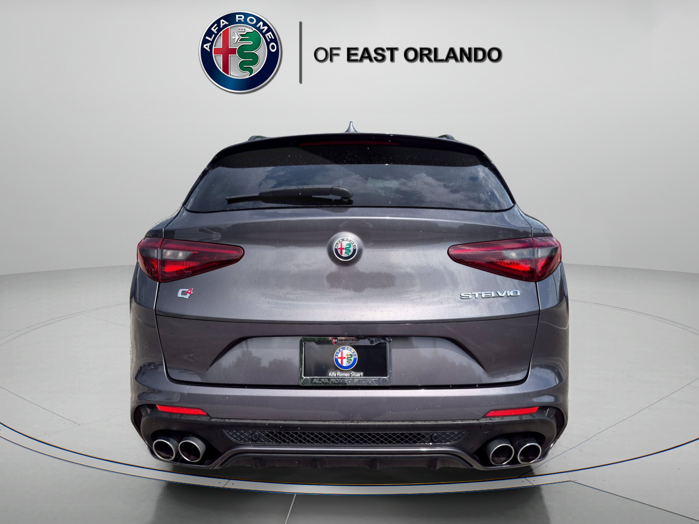 Used 2022 Vesuvio Gray Metallic Alfa Romeo Quadrifoglio image 6