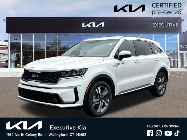 Used 2023 White Kia EX image 1