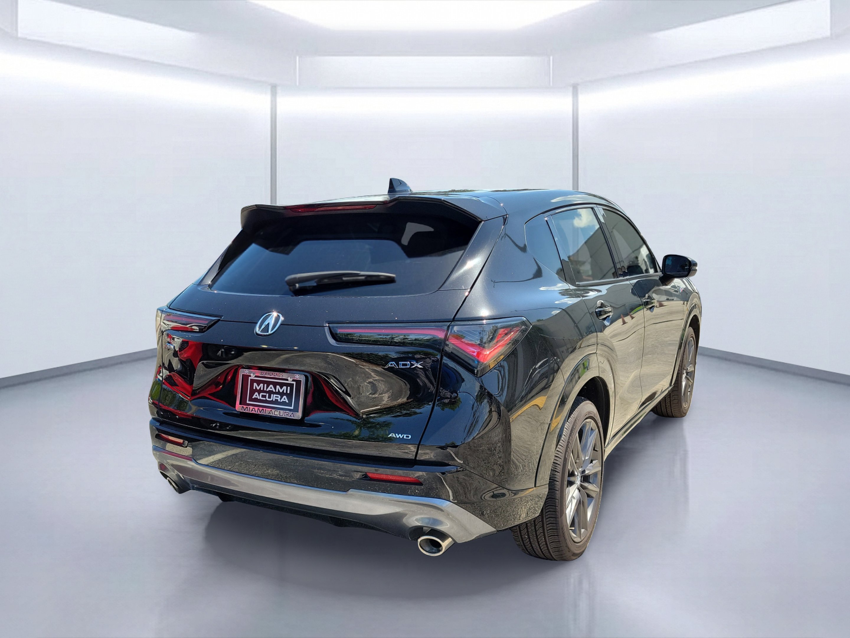 Used 2025 Crystal Black Pearl Acura AWD A-SPEC image 4