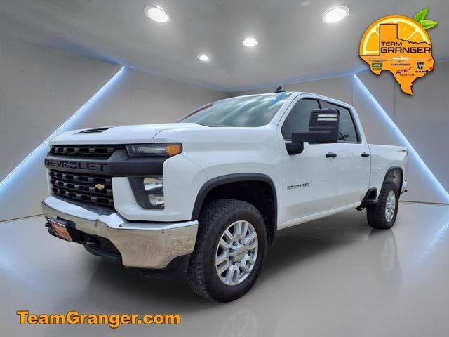 Used 2021 White Chevrolet Work Truck image 3