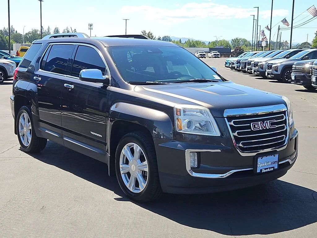 Used 2016 IRIDIUM METALLIC GMC SLT image 8