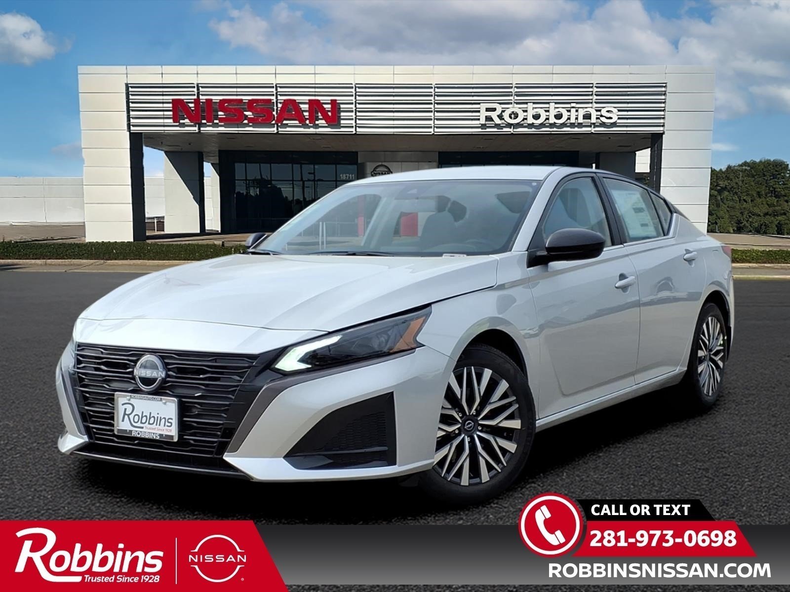 2026 Nissan Altima SV Silver at Robbins Nissan