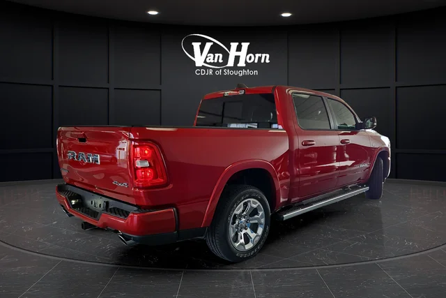 New 2026 Molten Red Pearl-Coat Exterior Paint RAM Big Horn/Lone Star image 7