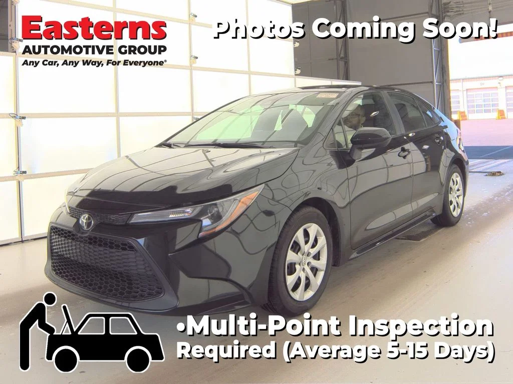 Used 2022 Black Toyota LE image 1