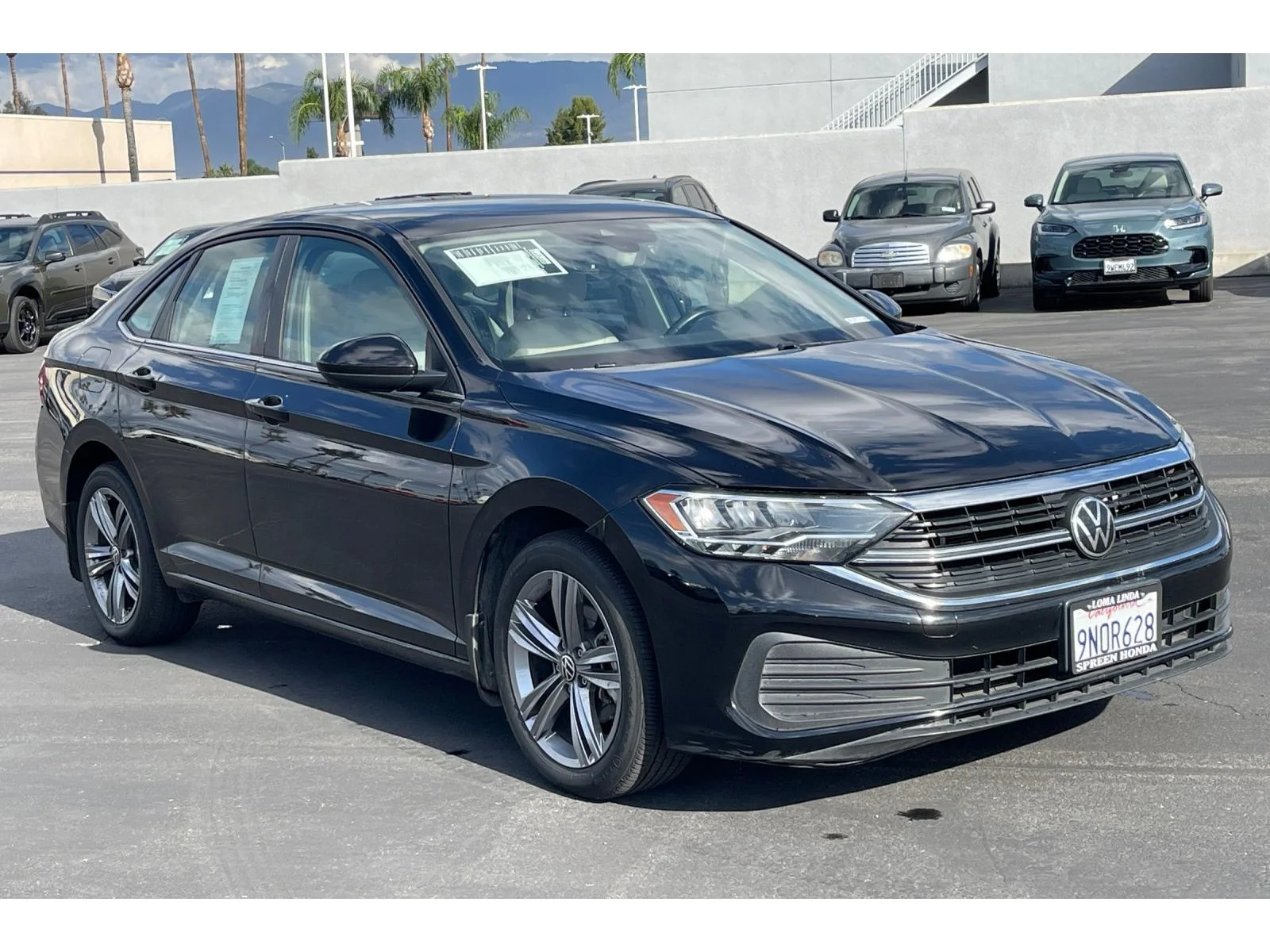 Used 2023 Deep Black Pearl Volkswagen SE image 8