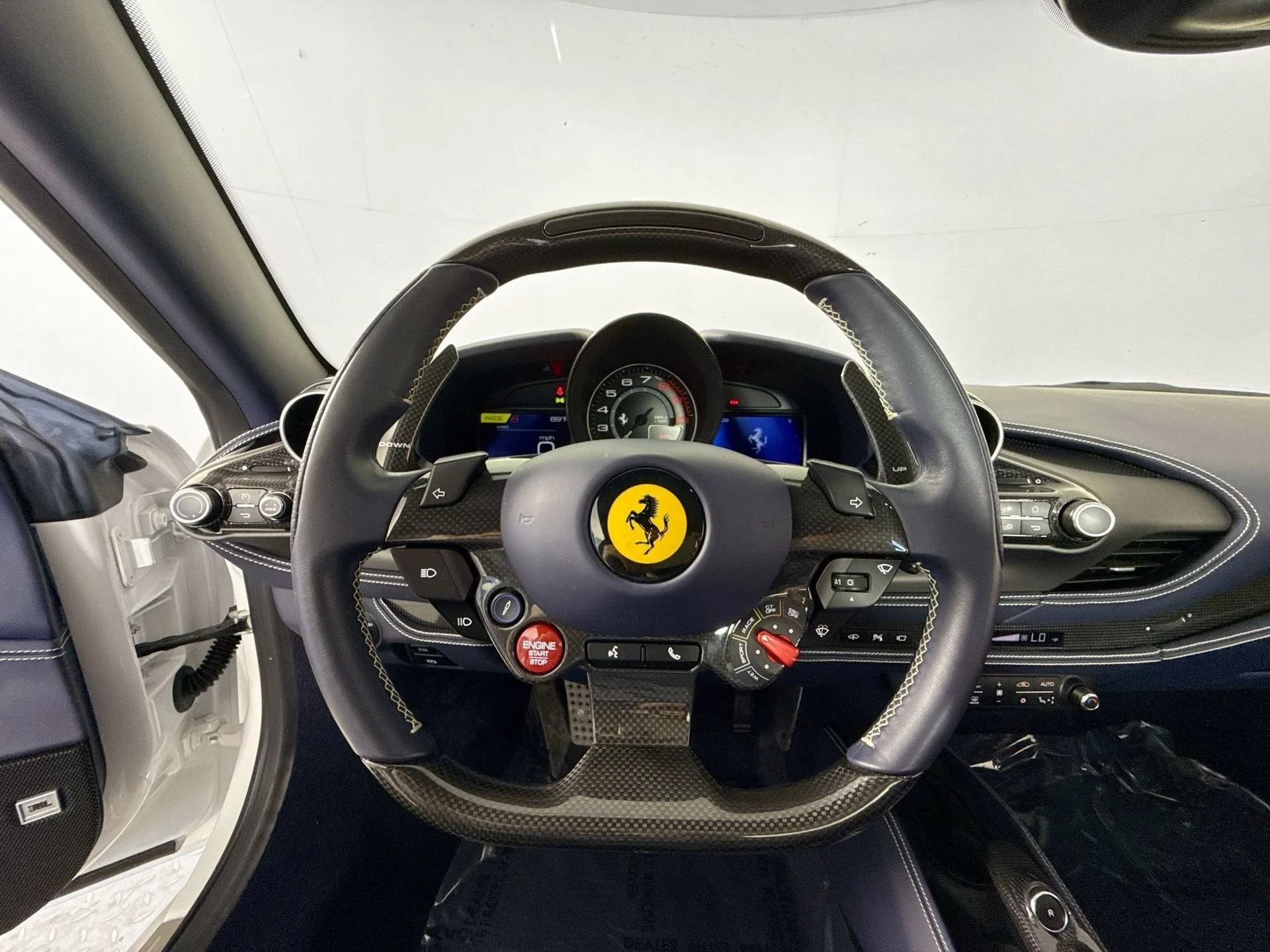 Certified Used 2022 Bianco Cervino Ferrari Base image 10