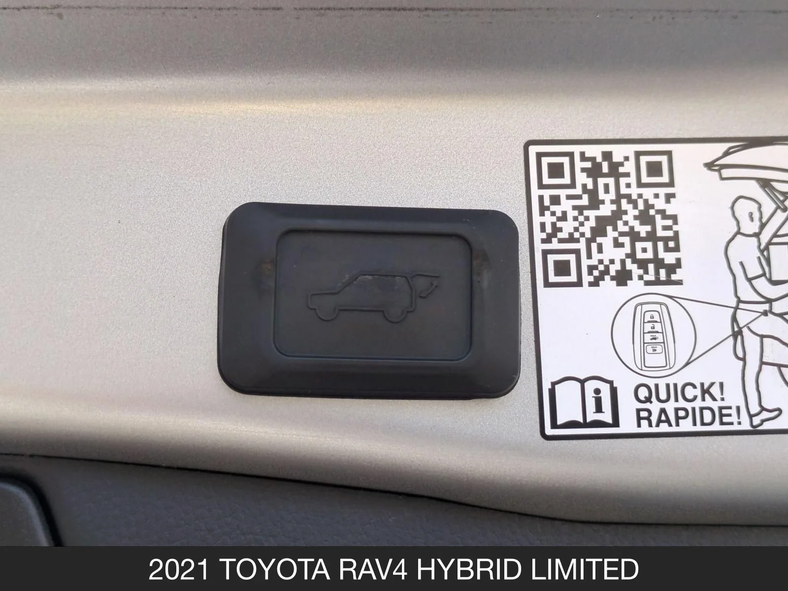 Used 2021 Silver Sky Metallic Toyota Hybrid Limited image 26