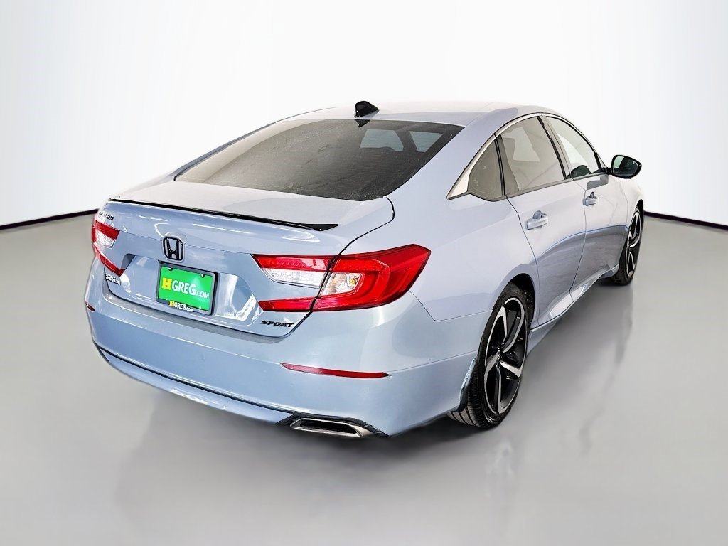 Used 2021 Lunar Silver Metallic Honda Sport image 7