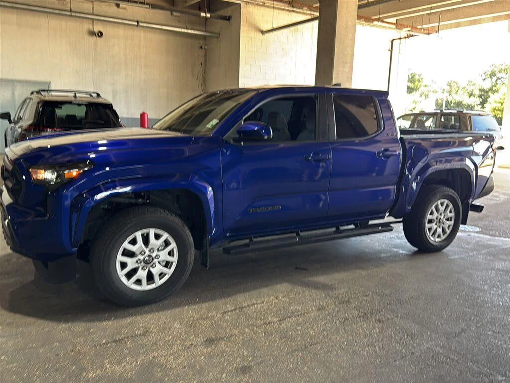 Used 2024 Blue Crush Metallic Toyota SR5 image 1