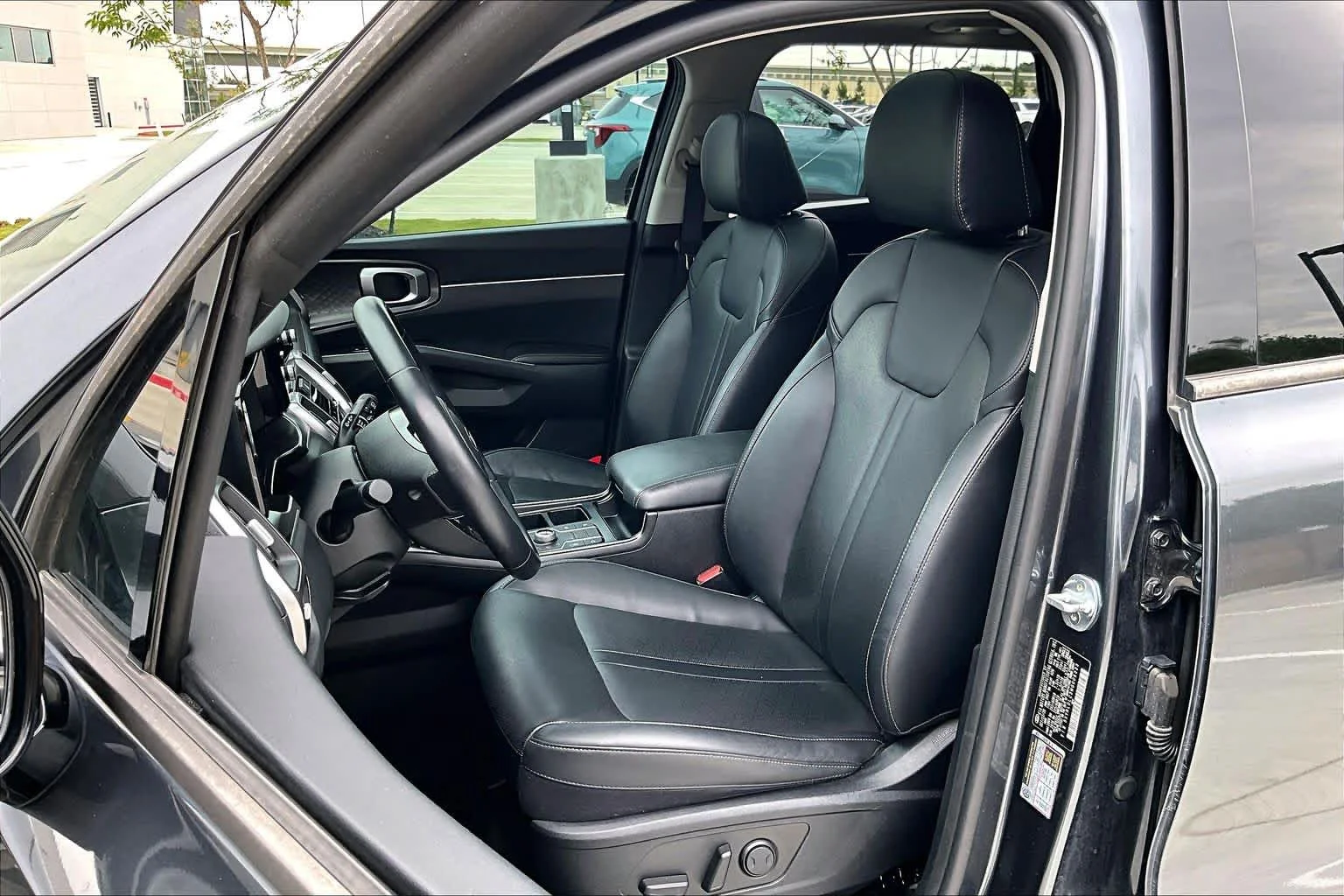 Used 2021 Gravity Grey Kia S image 8