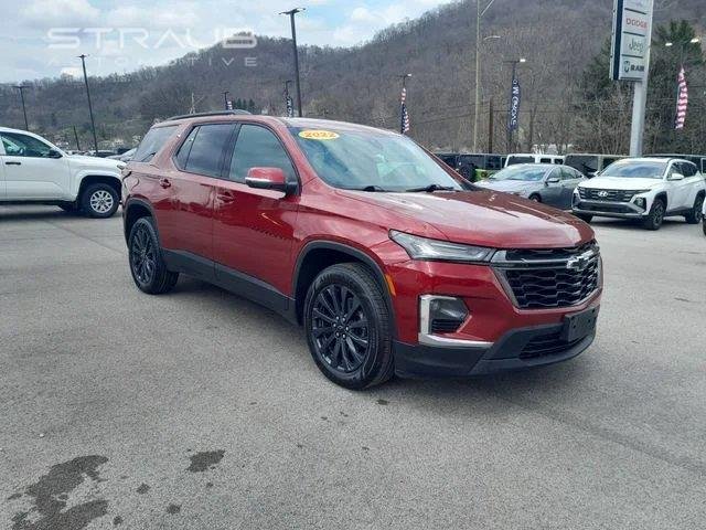 Used 2022 Cherry Red Tintcoat Chevrolet RS image 2