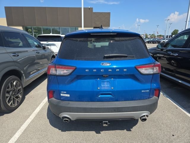 Used 2020 Blue Ford SE image 3