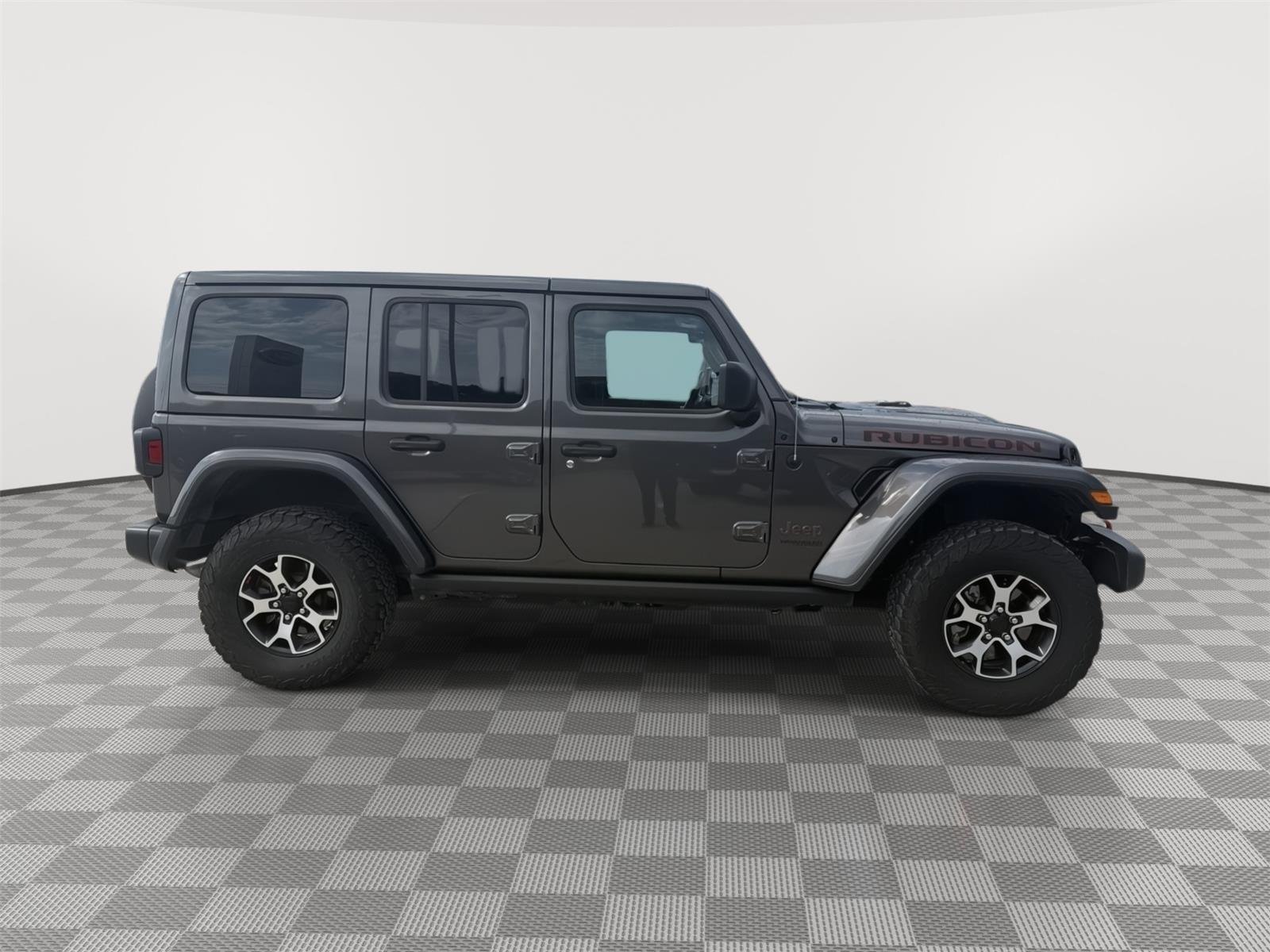 Used 2019 Granite Crystal Metallic Clearcoat Jeep Rubicon image 10